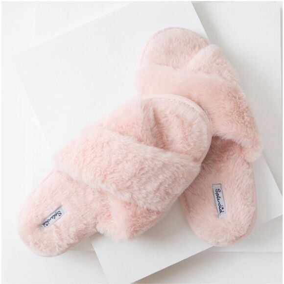 Splendid Sleep Cozy Pink Slippers - Picture 2 of 4